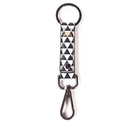 DIFUZED THE LEGEND OF ZELDA - Portachiavi in bianco e nero, colore: Bianco
