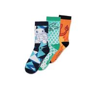 Pokemon: Crew Socks - Multicolor (Calzini Unisex Tg. 43/46) (3 Pack) -