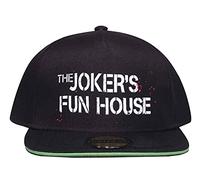 Dc Comics: Batman - The Joker Adjustable Cap Black (Cappellino) -
