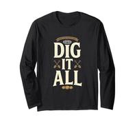 Dig It all - Manifesto rivelatore di Metalli Maglia a Manica