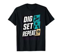 Dig Set Repeat Maglietta