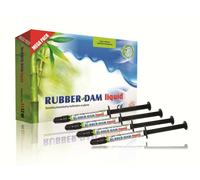 Diga dentale liquida fotopolimerizzabile Cerkamed rubber dam liquid - 4x1,2ml