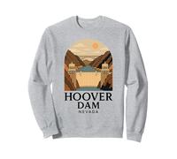 Diga di Hoover, Nevada, Arizona, Punto di Riferimento del Fiume Colorado, Vegas 702 Felpa