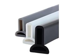 Diga per acqua con soglia doccia pieghevole, Strisce pieghevoli in silicone for bloccare l'acqua, di ritenzione del tappo 'acqua Paraspruzzi for lavello in for cucina e bagno(Gray,1.5M/59in)