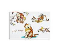DIGERTECH Poster di Calvin Et Hobbes Calvin, decorazione artistica vintage, per camera da letto, soggiorno, pareti, 40 x 60 cm, senza cornice
