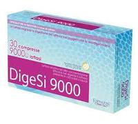 DigeSi 9000 30 compresse - Farmagens -integratore alimentare che aiuta a favorire la digestione