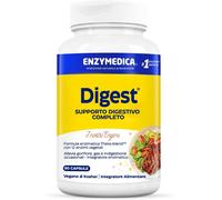 , Digest, Integratore Alimentare a Base Di Enzimi Ad Azione Rapida, Riduce Gonfi