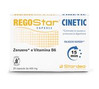 Digestione E Nausea Regostar Cinetic - Zenzero Rapido - 20 Capsule STARDEA