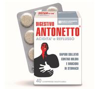 Digestivo Antonetto DIGESTIVO ANTONETTO ACIDITA' E REFLUSSO 40 COMPRESSE MASTICABILI