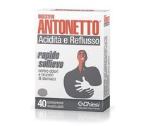 Digestivo Antonetto DIGESTIVO ANTONETTO ACIDITA' E REFLUSSO 40 COMPRESSE MASTICABILI