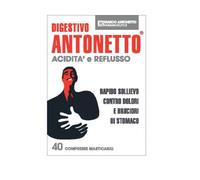Digestivo Antonetto DIGESTIVO ANTONETTO ACIDITA' E REFLUSSO 40 COMPRESSE MASTICABILI