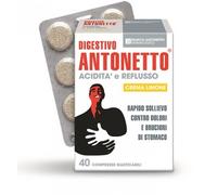 Chiesi Digestivo Antonetto Crema al limone contro l'acidità e il reflusso, 40 compresse