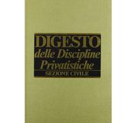 Digesto civile aggiornamento vi: Vol. 6