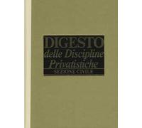 Digesto delle discipline privatistiche. Sezione civile. Aggiornamento. Vol. 12