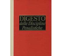 Digesto. Discipline penalistiche. Aggiornamento
