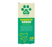Digestogreen digestione e transito cani e gatti 50 ml | Aiuta al mantenimento della salute gastrica di cani e gatti, senza glutine, in comoda soluzione orale con siringa, Dr. Green