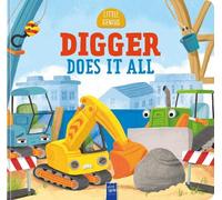 Digger Does it All (Libro di cartone) Little Genius