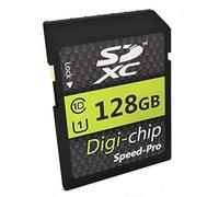 Digi Chip - Scheda di memoria SDXC classe 10, 128 GB, per Canon EOS 90D, M6 II, 850D, R5, R6, M200, R3, M50 Mark II