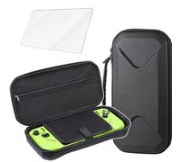 Digi-Tatoo Custodia da trasporto e pellicola protettiva compatibile con MSI Claw, Nero , MSI Claw, moderno