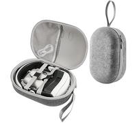 Digi-Tatoo [per Elite Strap] Custodia rigida portatile per Meta Quest 3, borsa portatile antiurto, borsa con manico per controller Qculus Quest 3 Touch con cinturino per la testa (grigio)