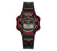 Digi-Tech Orologio Digitale Quarzo Uomo con Cinturino in caucciú DT102908