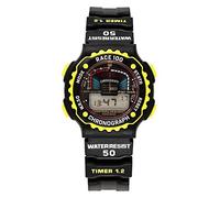 Digi-Tech Orologio Digitale Quarzo Uomo con Cinturino in caucciú DT102912