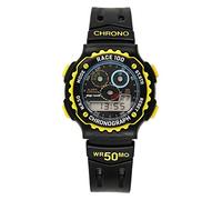 Digi-Tech Orologio Digitale Quarzo Uomo con Cinturino in caucciú DT102917