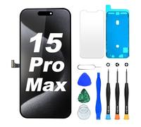 DIGI4U Per iPhone 15 Pro max schermo LCD di ricambio, 6,7 pollici, schermo LCD per iPhone 15 Pro max Display Digitizer kit di riparazione