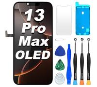 DIGI4U Sostituzione dello schermo OLED per iPhone 13 Pro Max, 6,7 '' FHD COF non schermo LCD per iPhone 13 Pro Max Display Digitizer Assembly, con kit di strumenti di riparazione per la sostituzione