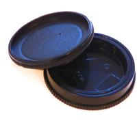digiCAP - Set di copri obiettivi per Panasonic/Olympus/Leica/Voigländer 4/3