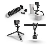 Digicharge 10'' Treppiede Polpo flessibile Supporto Piastra di Sgancio Rapido + Testa della sfera per GoPro Lit Hero Hero13 13 Max 2 Hero12 12 / DJI OSMO Action 5 Pro 4 / Insta360 / Akaso Action Cam