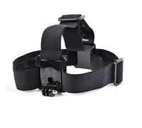 Digicharge Cinturino Testa Supporto Regolabile - Fascia Sport Estremi per Gopro Lit Hero Hero13 13 Max 2 Hero12 12/DJI OSMO Action 5 Pro 4 / Insta360 One / 11 10 9 8 Go Pro Akaso Action Cam