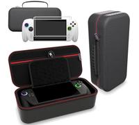 Digicharge Custodia per Rog Xbox Ally / Ally X e accessori - 2 x protettive per schermo, Custodia rigida per il trasporto, custodia protettiva da viaggio portatile per (2025) X Box portaoggetti