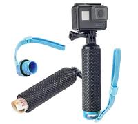 Digicharge Impugnatura Galleggiante Impermeabile Per GoPro Lit Hero Hero13 13 Max 2 Hero12 12 /DJI OSMO Action 5 Pro 4 / Insta360 One/Akaso Action Camera Float con Spazio Interno Impermeabile, Blu