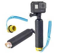 Digicharge Impugnatura Galleggiante Impermeabile Per GoPro Lit Hero Hero13 13 Max 2 Hero12 12 /DJI OSMO Action 5 Pro 4 / Insta360 One/Akaso Action Camera Float con Spazio Interno Impermeabile, Giallo