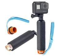 Digicharge Impugnatura Galleggiante Impermeabile Per GoPro Lit Hero Hero13 13 Max 2 Hero12 12 /DJI OSMO Action 5 Pro 4 / Insta360 One/Akaso Action Camera Float con Spazio Interno Impermeabile, Arancia