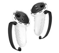 Digicharge Impugnatura in silicone per controller Meta Quest 3S / 3S Xbox edition/Quest 3 Touch Cover protettiva per MetaQuest VR Handle, custodia protettiva in silicone con cinturino regolabile