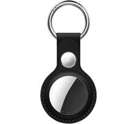 Digicharge Pelle PU Custodia Portatile per AirTags Tracker, Compatibile con AirTag per Collare per Cani/Gatto, Borsa, Chiavi, ecc. Antigraffio Case Cover con Portachiavi, Scelta della quantità/colore