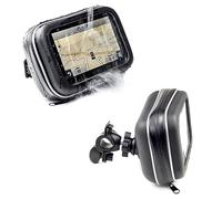 Digicharge Supporto Moto Bici Da Manubrio Per 5'' Navigatore GPS - Compatibile per Garmin Drive 53 52 DriveSmart 55 Zumo, TomTom Go Classic 5'' 2nd Gen Lite Discover Premium Expert Essential