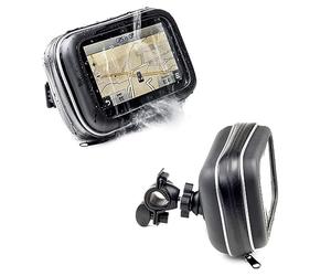 Digicharge Supporto Moto Bici Da Manubrio Per 5'' Navigatore GPS - Compatibile per Garmin Drive 53 52 DriveSmart 55 Zumo, TomTom Go Classic 5'' 2nd Gen Lite Discover Premium Expert Essential