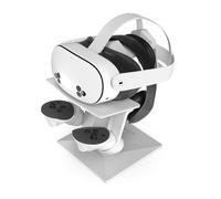 Digicharge Supporto per cuffie VR per Meta Quest 3S / Quest 3 / Oculus Quest 2 VR Mount Display Storage per cuffie e controller touch
