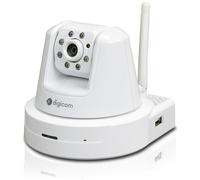 DIGICOM - Pan-Tilt IP Camera Wi-Fi 400HD con Porta USB per Hard-Disk Locale