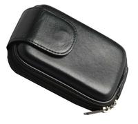 DigiEtui 67040nia Custodia in Pelle Dura per Nikon Coolpix A300, Nero