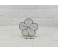 Digiglio Bomboniere Bomboniera Orologio Angioletto Fiore Legno Panna e Bianco con Box