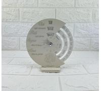 Digiglio Bomboniere Bomboniera Orologio Datario con Albero della Vita Legno con Box