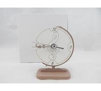 Digiglio Bomboniere Bomboniera Orologio Nota Musicale Chiave di Violino Tortora e Bianco con Scatola