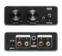 DigiKuber Preamplificatore Phono, Mini Phono Preamp Filter per Giradischi/Giradischi in Vinile, Preamplificatore Fonografico Stereo Progettato con RCA, Cuffie Jack, Volume e Guadagno Regolabili