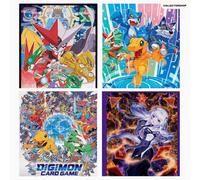Digimon 4x 60 pz Card Sleeves Close Appmon 5th Ann. Digivolution BANDAI CARD GAM