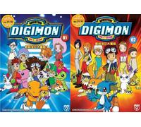 Digimon Adventure 01+02 Vol.1-104 FINE [Inglese/Giapponese Doppiato] DVD Anime