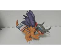 Digimon Adventure Dynamotion Metal Greymon Figure BANDAI Sofubi